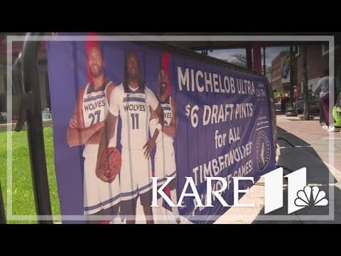 Excitement brews as Timberwolves fans gather to watch Game 3 against Nuggets