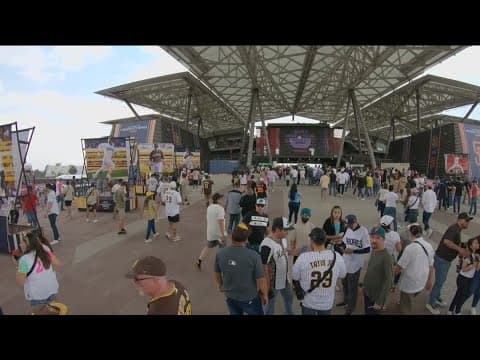 San Diego Padres play historic first MLB series in Mexico City