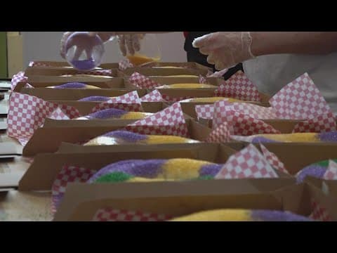Bakeries working round-the-clock to make King Cakes for Twelfth Night