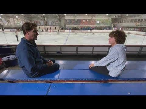 Carlsbad actor learns how to play hockey for Disney's Mighty Ducks role