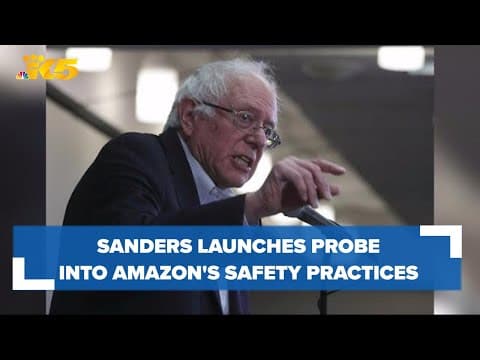 Sanders launches Senate probe into Amazon's safety practices