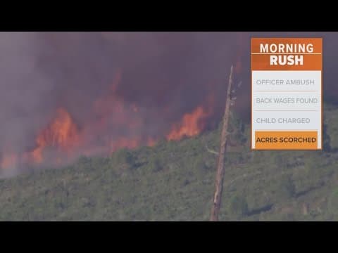 People are evacuating as a wildfire burns near Tahoe