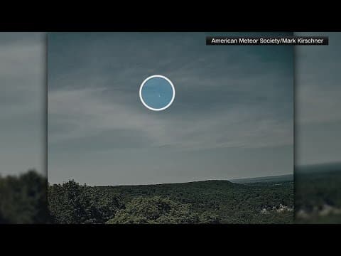 Did you see it? Rare daytime fireball meteor