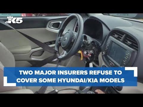 Two major insurers refuse to insure some Hyundai and Kia models