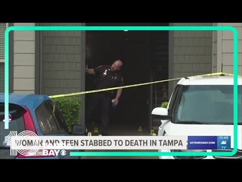 Woman, teen girl stabbed to death in North Tampa