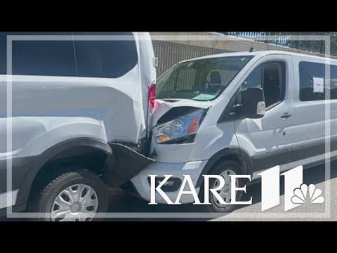 Press, campaign staffers injured in Walz motorcade crash