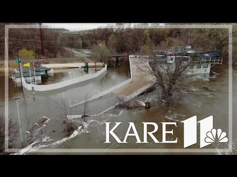 Pool on Mississippi fills with flood water as river keeps rising