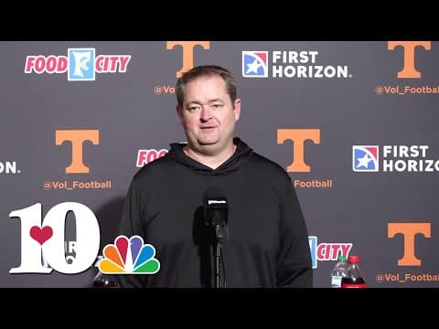 Josh Heupel speaks ahead of Tennessee faceoff against Georgia