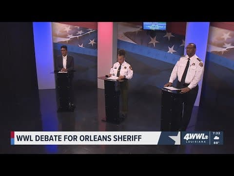 WWL Sheriff Debate: Candidates face the rapid-fire questions — quick answers, big issues.