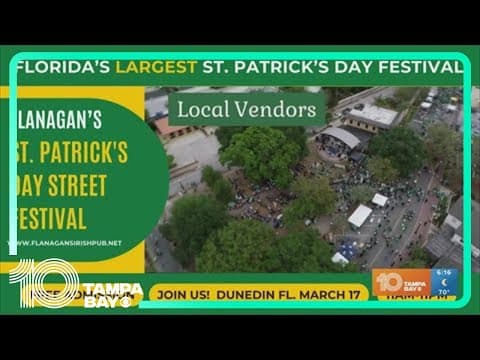 Tampa Bay's events during St. Patrick's Day weekend: Reggae Rise Up, Flannagan's Street Festival