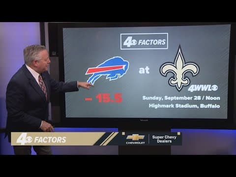 Four Factors: Bills are 15.5-point favorites — here’s what the Saints must fix
