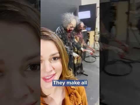 Jason & Alicia go behind the scenes with the makers of the Halloween season's spookiest props!