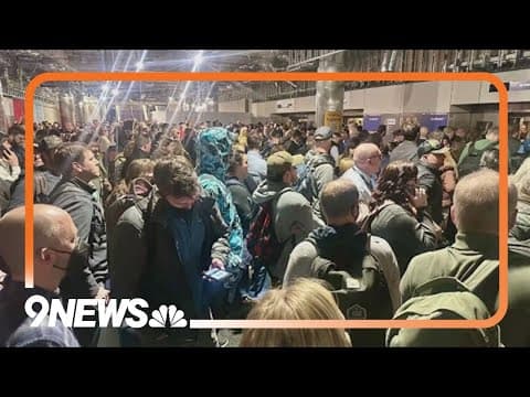 Buses being used between DIA concourses as train delays snarl passenger traffic