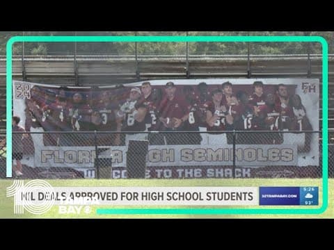 NIL deals approved for high school athletes in Florida