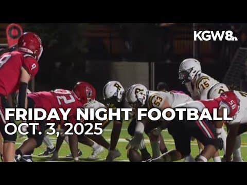 Friday Night Football: October 3, 2025