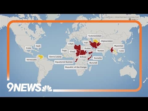 12 countries on Trump's travel ban
