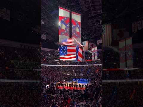 Nathaniel Rateliff & The Night Sweats perform national anthem at Denver Nuggets Game 7 playoff game