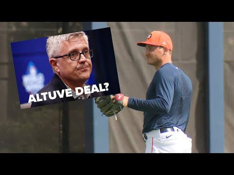 Extra Bases: With Wesneski out, should Astros be looking for starters?Luhnow's proposed Altuve deal