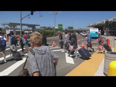 Expect big delays at San Diego International Airport after July 4