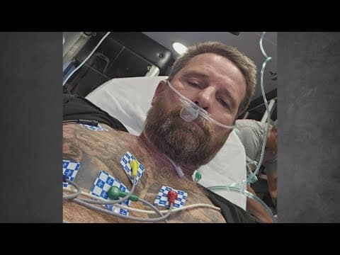 North Texas hero who saved teen from drowning rescues driver from a burning vehicle