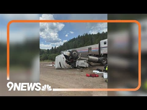 Truck driver cited after crash involving Amtrak train
