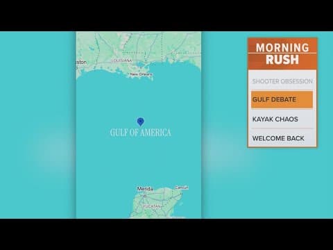 Mexico considers legal action over 'Gulf of America' change