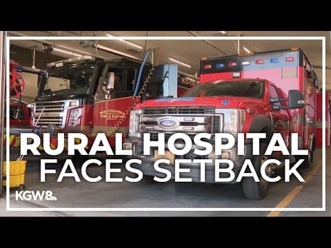 Rural Oregon fire department to stop transferring patients to hospitals