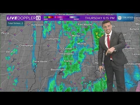 Live Doppler 13 Forecast | 6 p.m. update, April 11, 2024