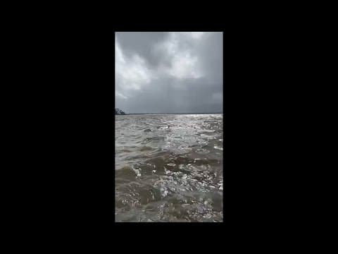 Weather on  lake Houston