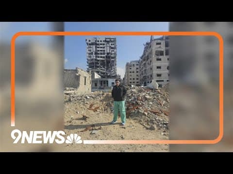 As protesters rallied against the Gaza war, deportations, doctor talks about the cost of war