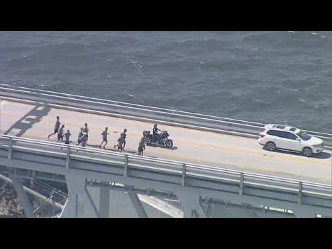 43rd annual Bay Bridge torch run for Special Olympics