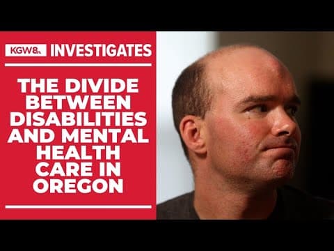 For Oregonians with disabilities, mental health care can be tough to access