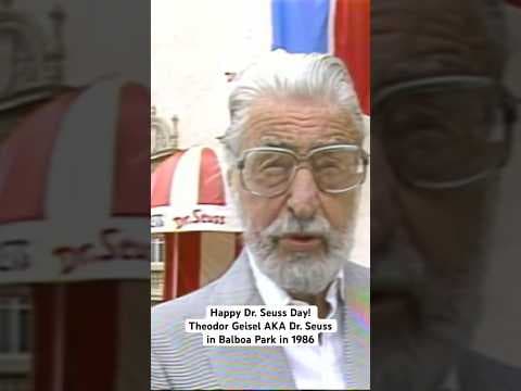 Happy Dr. Seuss Day! In May 1986, "Dr. Seuss, from Then to Now" exhibit premiered in Balboa Park.
