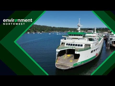 New hybrid-electric ferry transforms Puget Sound travel
