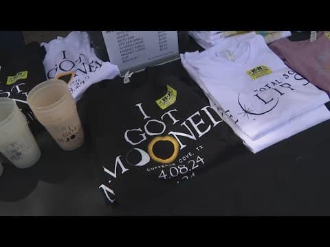 Copperas Cove in Central Texas is getting pumped for the total solar eclipse