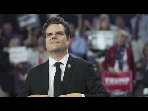 Donald Trump picks Matt Gaetz for attorney general: latest
