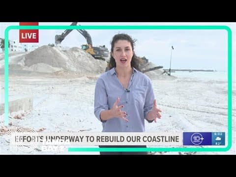 Pinellas County loses up to 1M cubic yards of sand in back-to-back hurricanes, officials say