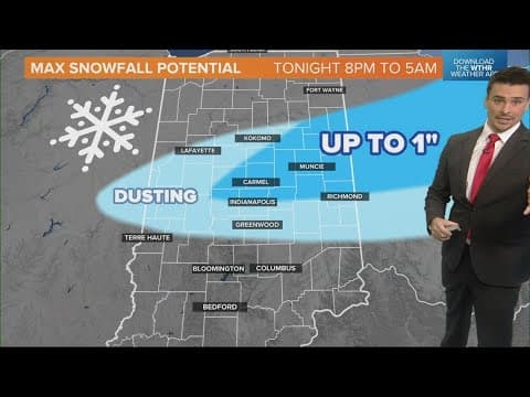 What will the roads look like across Indiana Thanksgiving morning?