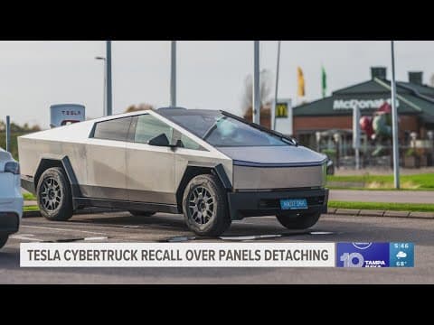 In latest blow to Tesla, regulators recall nearly all Cybertrucks