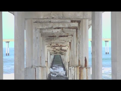 A closer look at the damage on the OB Pier as the City of San Diego considers its future