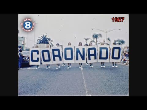 Fourth of July parades in Coronado, California | 1954, 1964, 1967