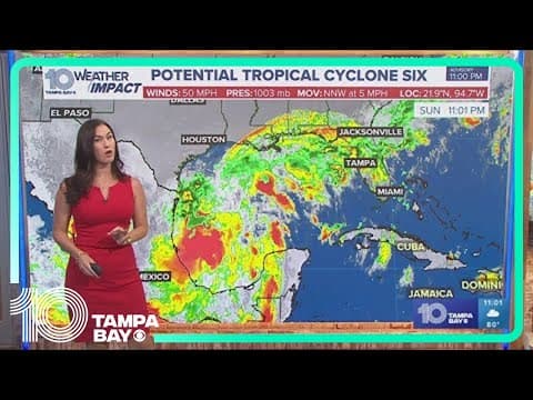 Tracking the Tropics: Potential Tropical Cyclone Six forms ahead of peak of hurricane season