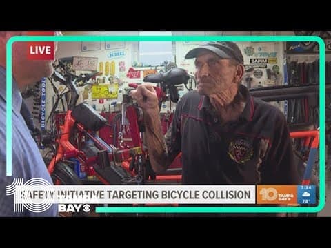 Clearwater PD launches safety initiative targeting bicycle collision
