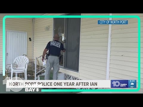 North Port damage 1 year after Hurricane Ian made landfall