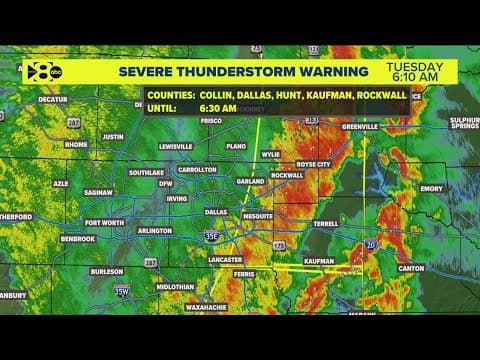 DFW weather: Here's the latest look at what we are seeing | WFAA+ team coverage