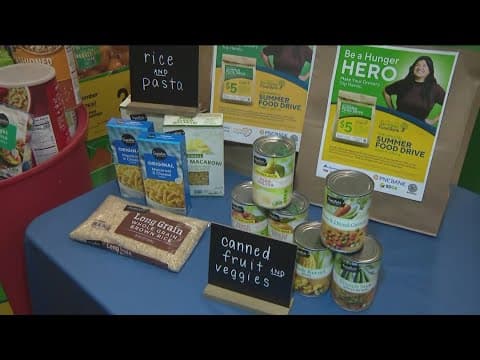 San Diego Food Bank's 15th annual Summer Food Drive gets underway