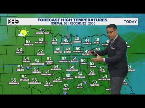 DFW Weather: Snow continues to melt Sunday, temperatures to warm before cool down next week