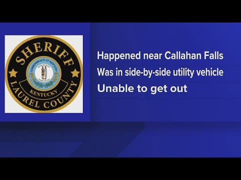 Victim identified in apparent drowning after UTV flips into water, Laurel County investigators say