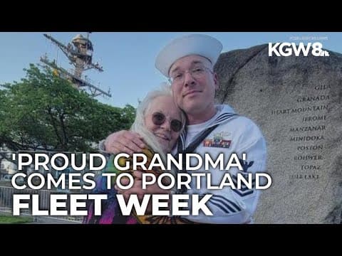 Fleet Week brings Navy ships, crowds & heartfelt reunions to Portland