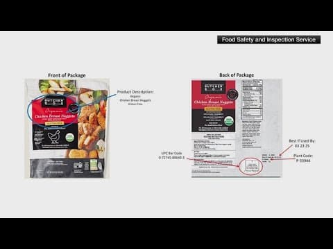 Chicken nuggets recalled after reports of metal wire